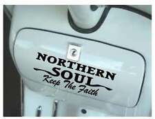 Northern Soul Sticker Scooter Toolbox Scooter Keep the Faith Sticker
