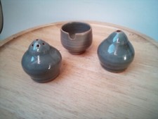 CROWAN STUDIO POTTERY SALT &