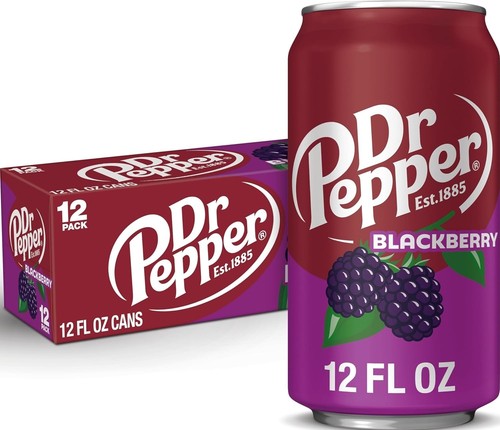 Pepper blackberry soda 12 - blackberry,