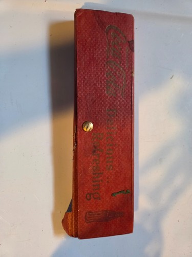 Vintage coca cola - pencil, box
