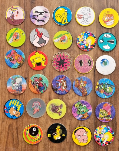 Chupa caps pogs x29 - x29,