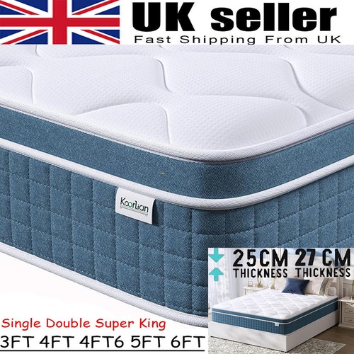Blue hybrid memory foam - hybrid,