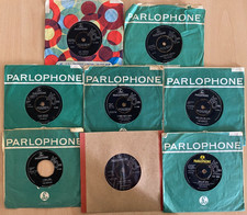 Bundle of 8 Beatles singles