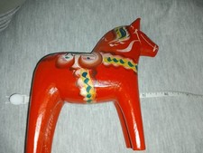 Dala Horse Red Vintage Swedish