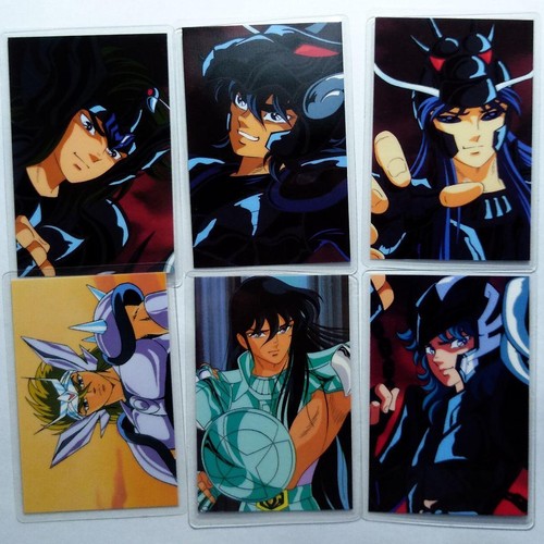 Saint seiya laminated - seiya, cards