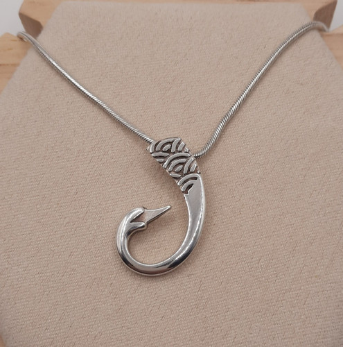 Unusual sterling silver swan - sterling,