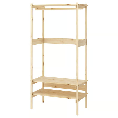 Ikea kronoren open - ikea, wardrobe