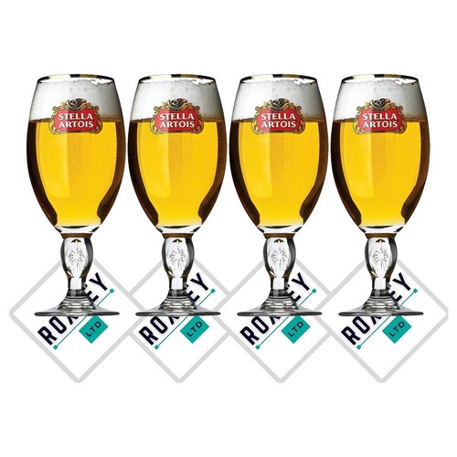 Stella artois half pint - x,