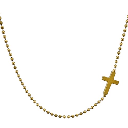 Gucci necklace k18 yellow gold - necklace,