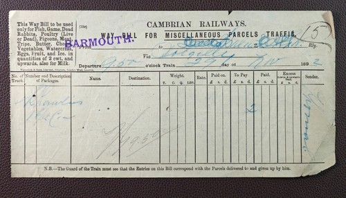 1892 cambrian railways - 1892,
