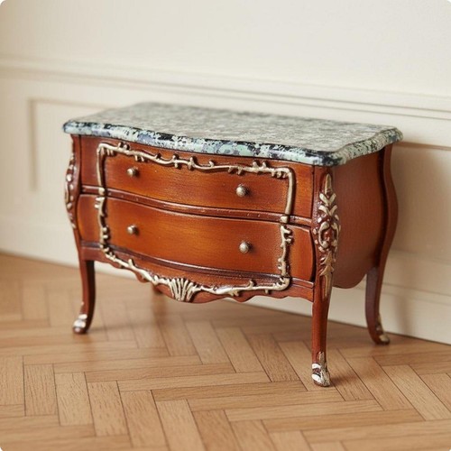 Miniature cabinet wood 12 - cabinet,
