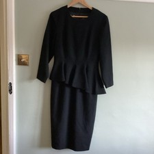 Stunning Simon Ellis Gold Medal Collection Black Womens Dress Size 10