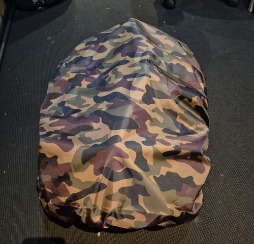 Camo elasticated waterproof - camo,