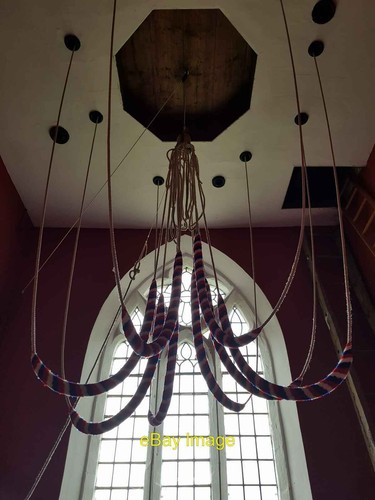 Photo 6x4 bell ropes - bell, ropes,