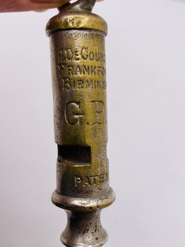 Rare antique gpo whistle de - antique,