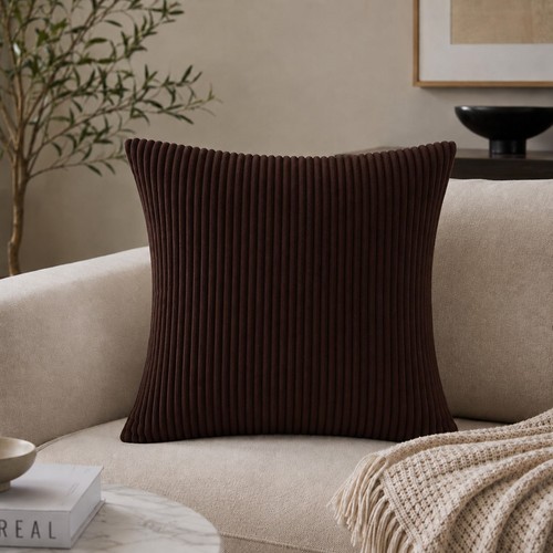 Jumbo cord cushion covers - cushion,