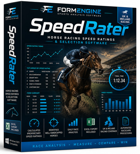 Horse speed ratings software - ratings,