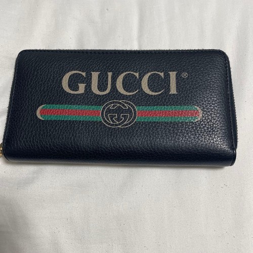 Gucci long wallet leather - long,