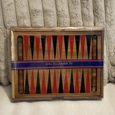 Backgammon In A Wooden Box -