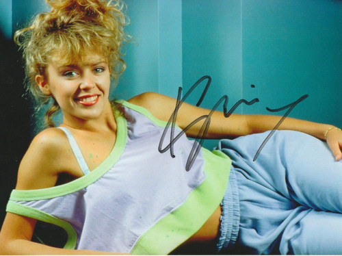 Kylie minogue autographed - minogue,