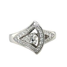 Bvlgari Divas Dream 18k White Gold Diamond Ring. RRP £11,000