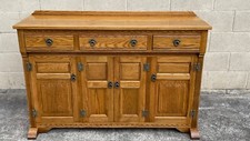 AN OLD CHARM VINTAGE OAK SIDEBOARD DRESSER BASE CABINET CUPBOARD TV STAND TABLE