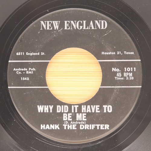 Hank the drifter why did - why, it