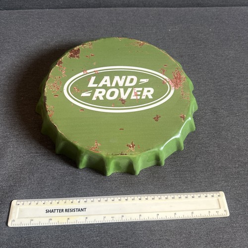 Land rover metal bottle top - metal,