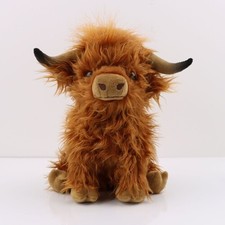 Clever Brown Highland Cow Coo