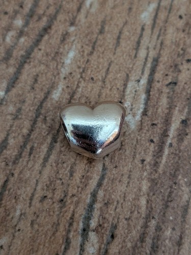 Pandora puffed heart charm - charm,