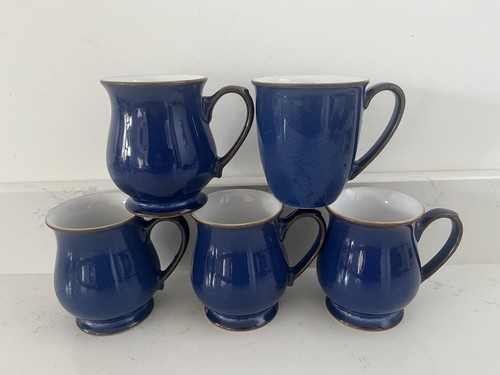 Denby imperial blue - 5, 4x