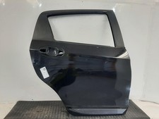 2020 TOYOTA YARIS Mk3 (XP130) 5 Door Hatchback Black O/S Drivers Right Rear Door