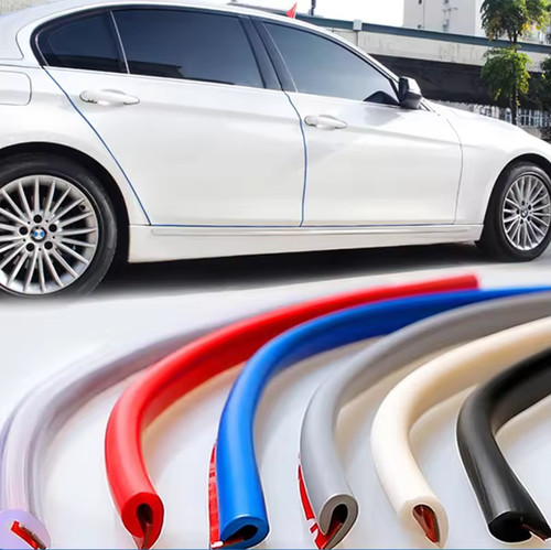 Rubber car door boot - door, edge