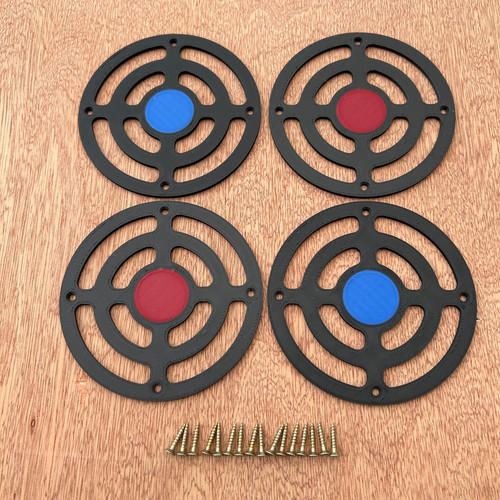 Mud kitchen cooker rings - mud, in
