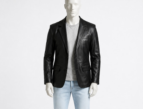 Men genuine soft lambskin - genuine,