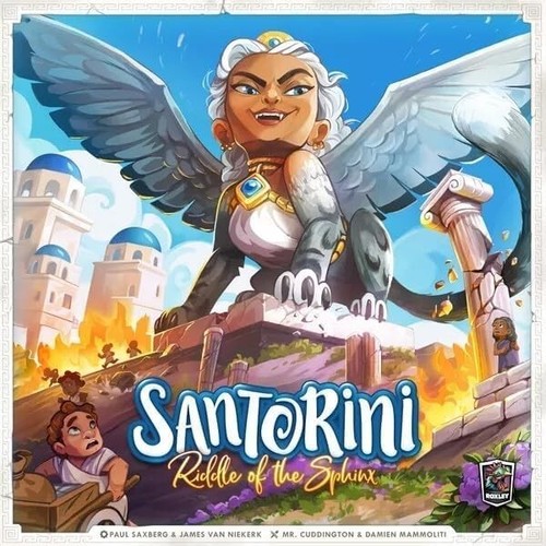 Santorini riddle the - the, sphinx