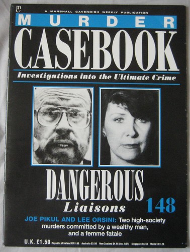 Murder casebook magazine issue - casebook,