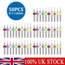 50Pcs PCB Micro Drill Bits Set