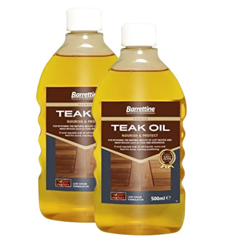 Barrettine teak oil - teak, 2