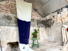 Huge Vintage Designation Code Signal Pennant