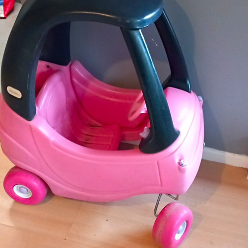 Little tikes pink push - tikes, along