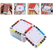 100Pcs Weaving Cards Tablet
