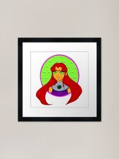 Teen Titans - Starfire Framed