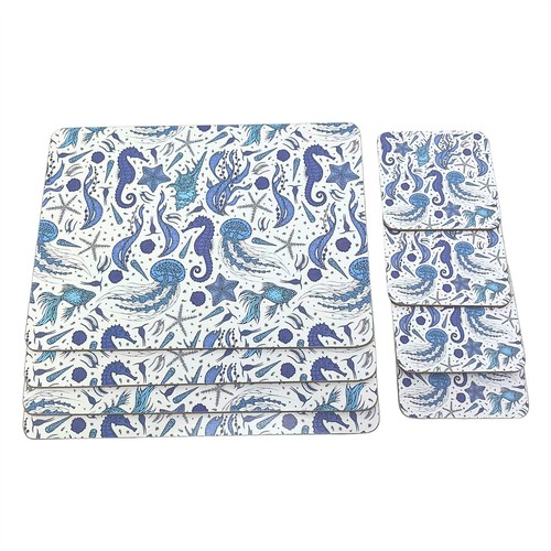 Sealife placemats and - sealife,