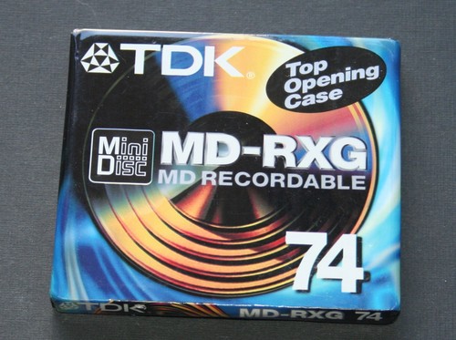 Tdk rxg80 minidisc - , –
