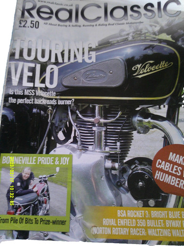 Real classic velocette - no,