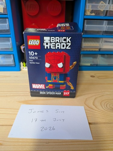Lego 40670 iron spiderman - lego,
