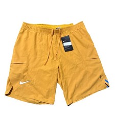 Men’s M Medium ~ Rare 2018 Sample  Nike Court Flex RF Tennis Shorts ~ 934437-713
