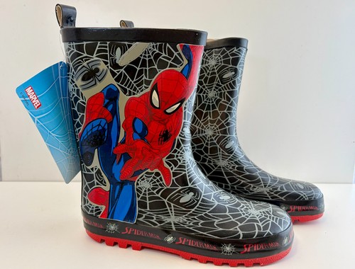 Spiderman wellies boys black - boys,