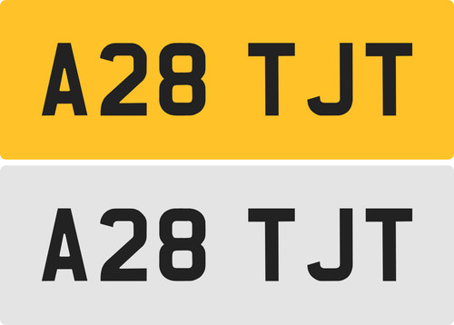 Tjt private number plate - tjt,